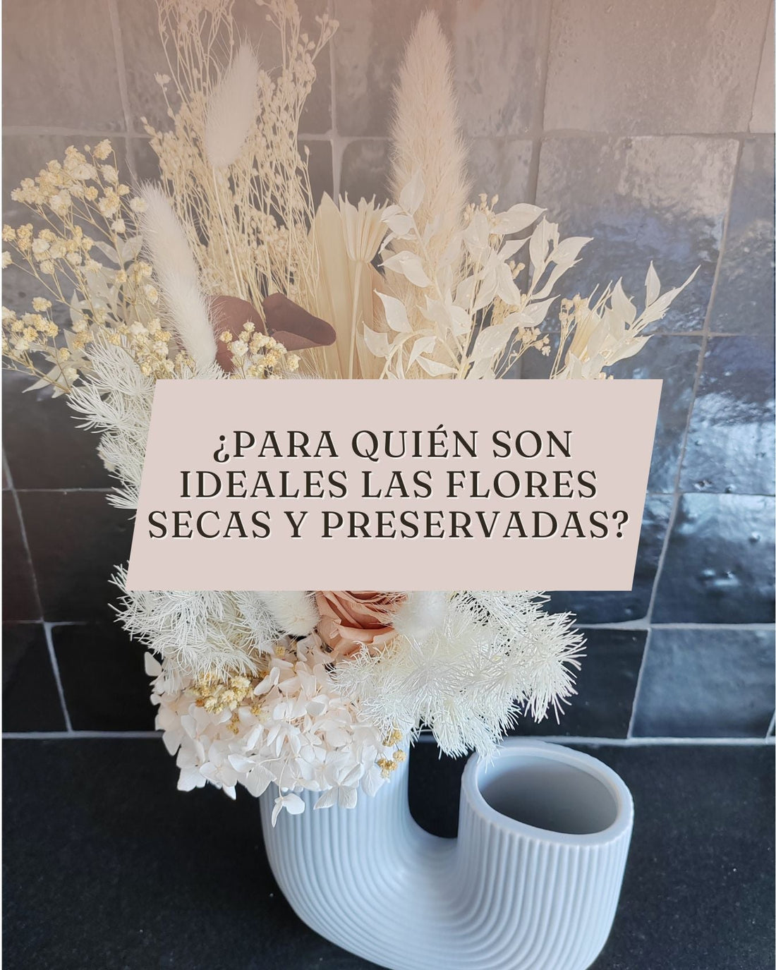 Flores secas trending