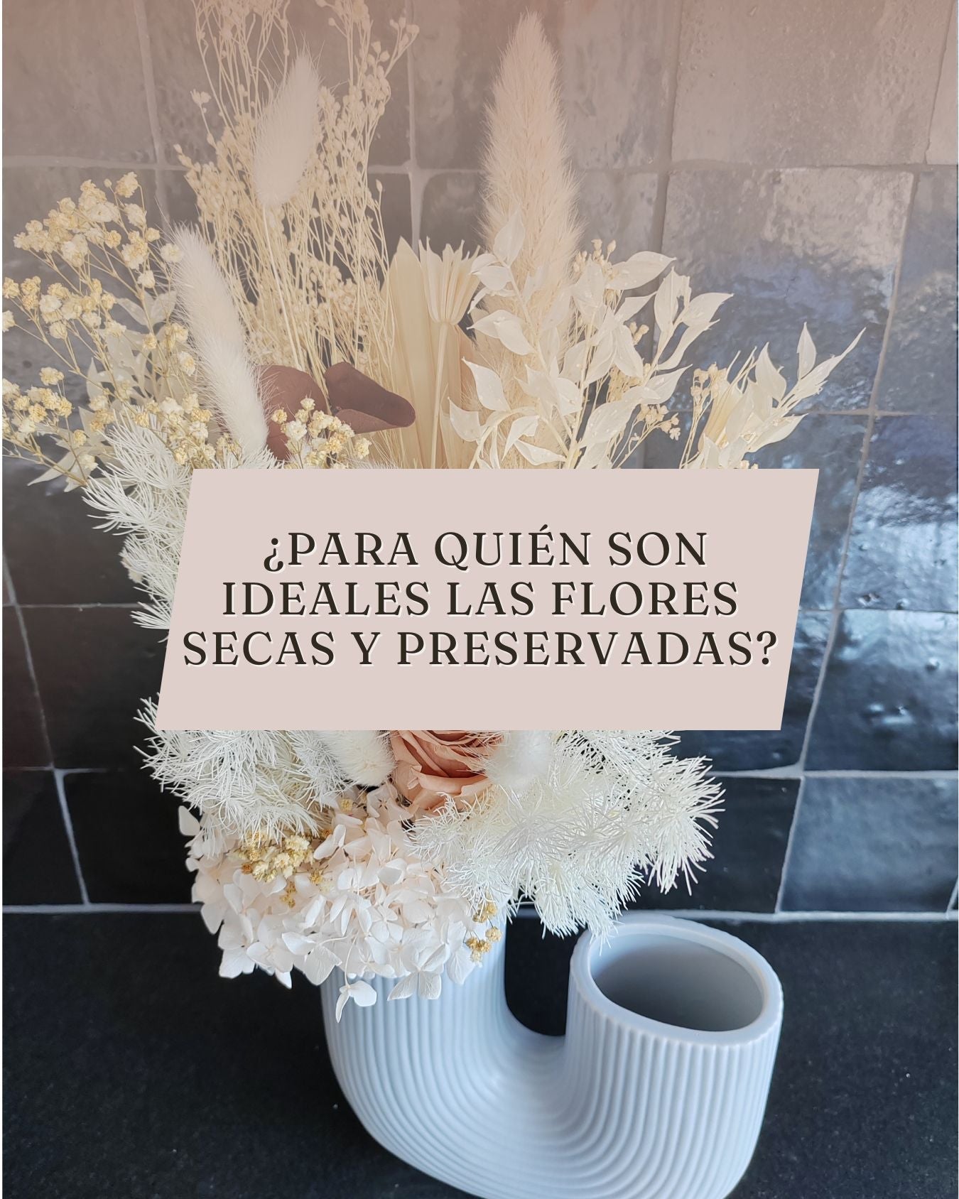 Flores secas trending