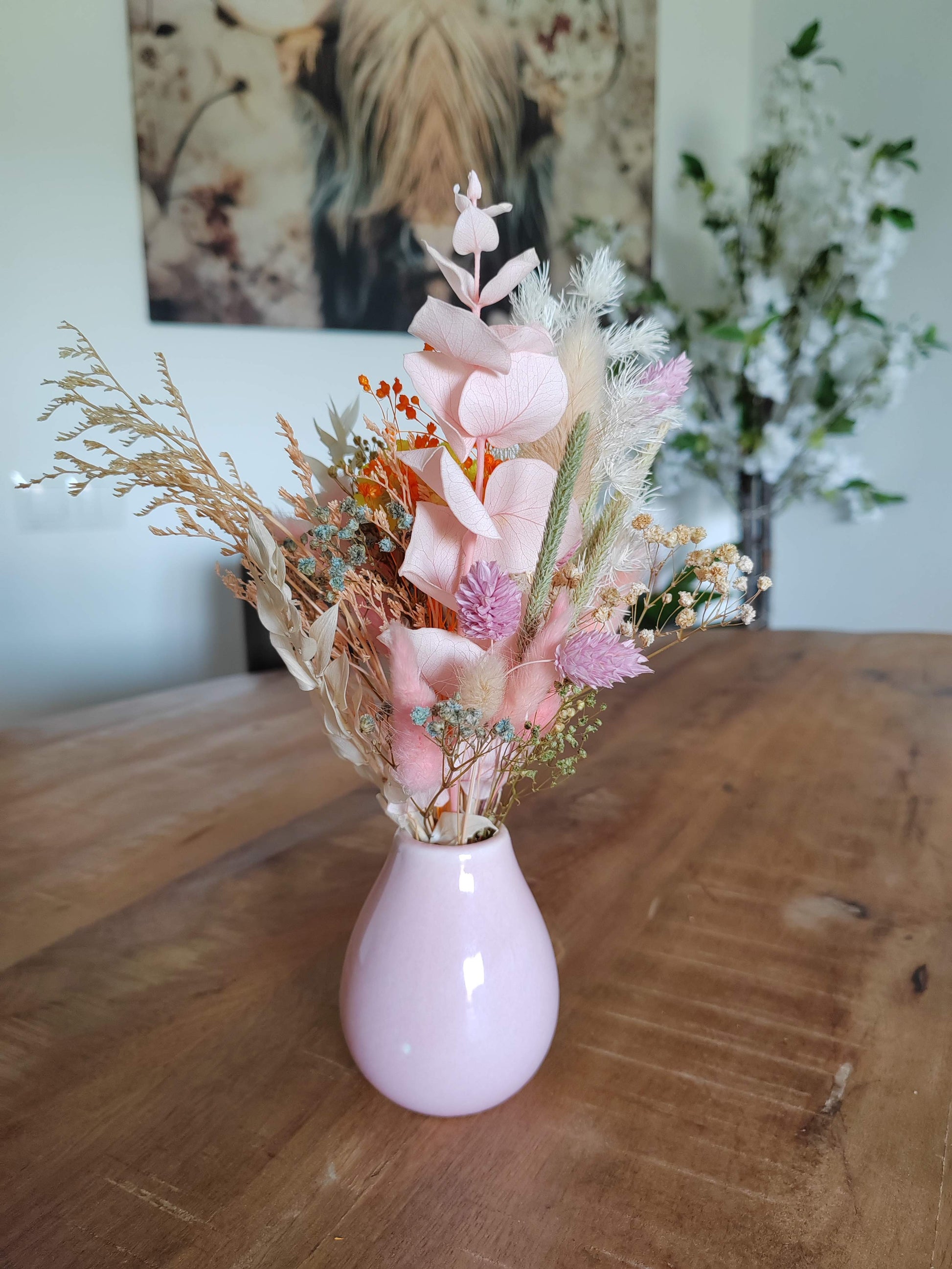 Sienna dried flowers