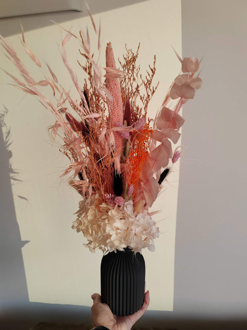 Jarron flores secas otoño