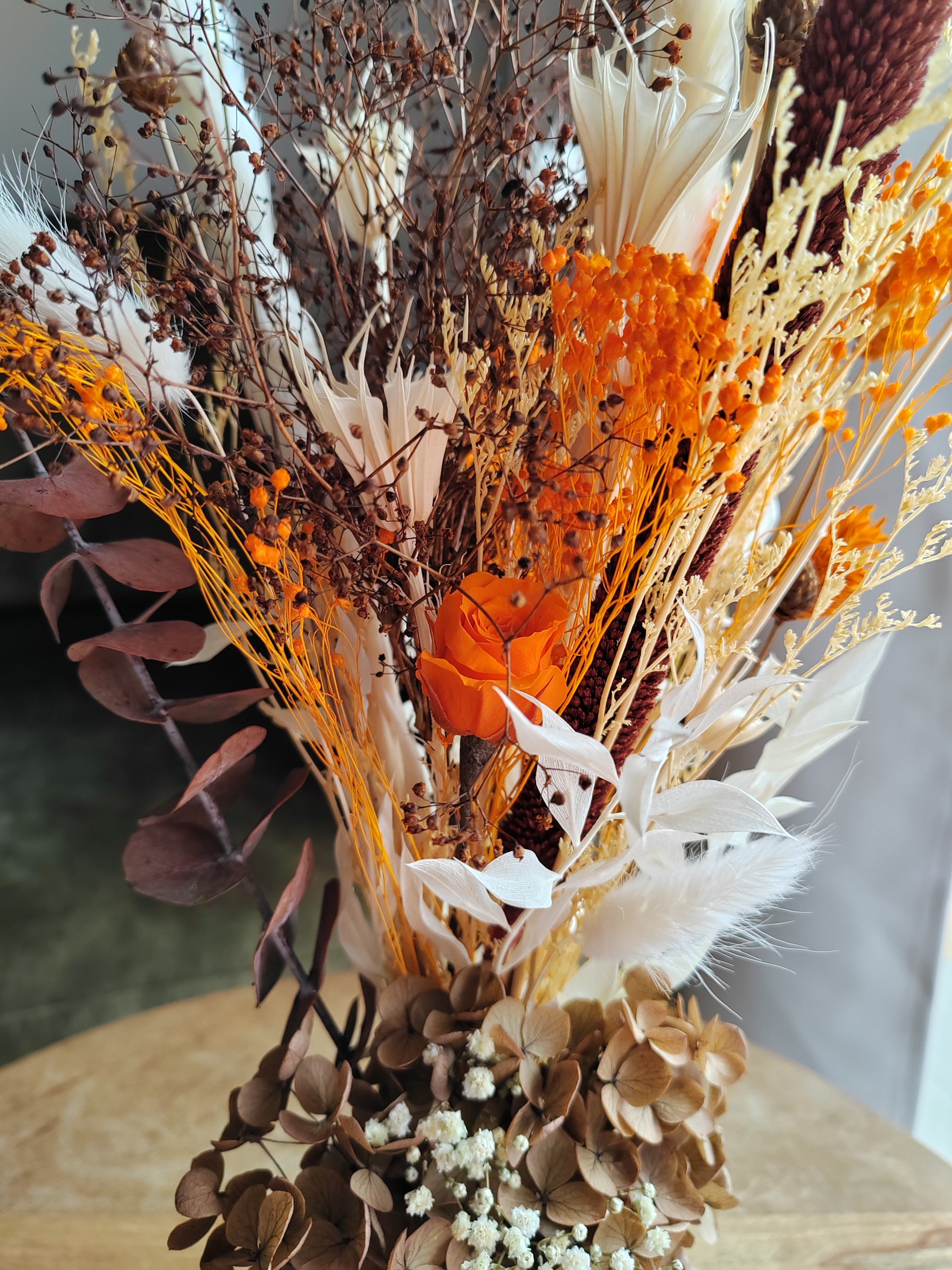 Pumpkin spice (plumas blancas)