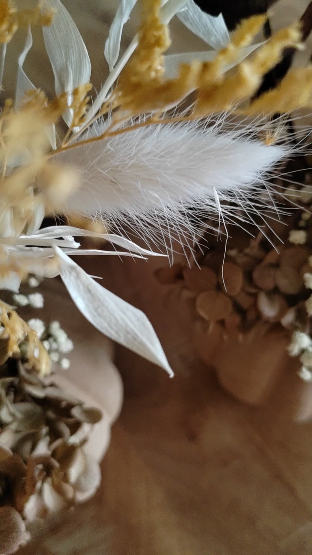 pumpkin spice dried flowrs