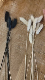 decoración flores secas